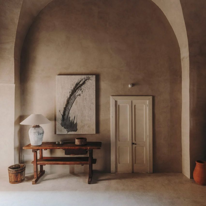 Interior of Casa Soleto in Puglia