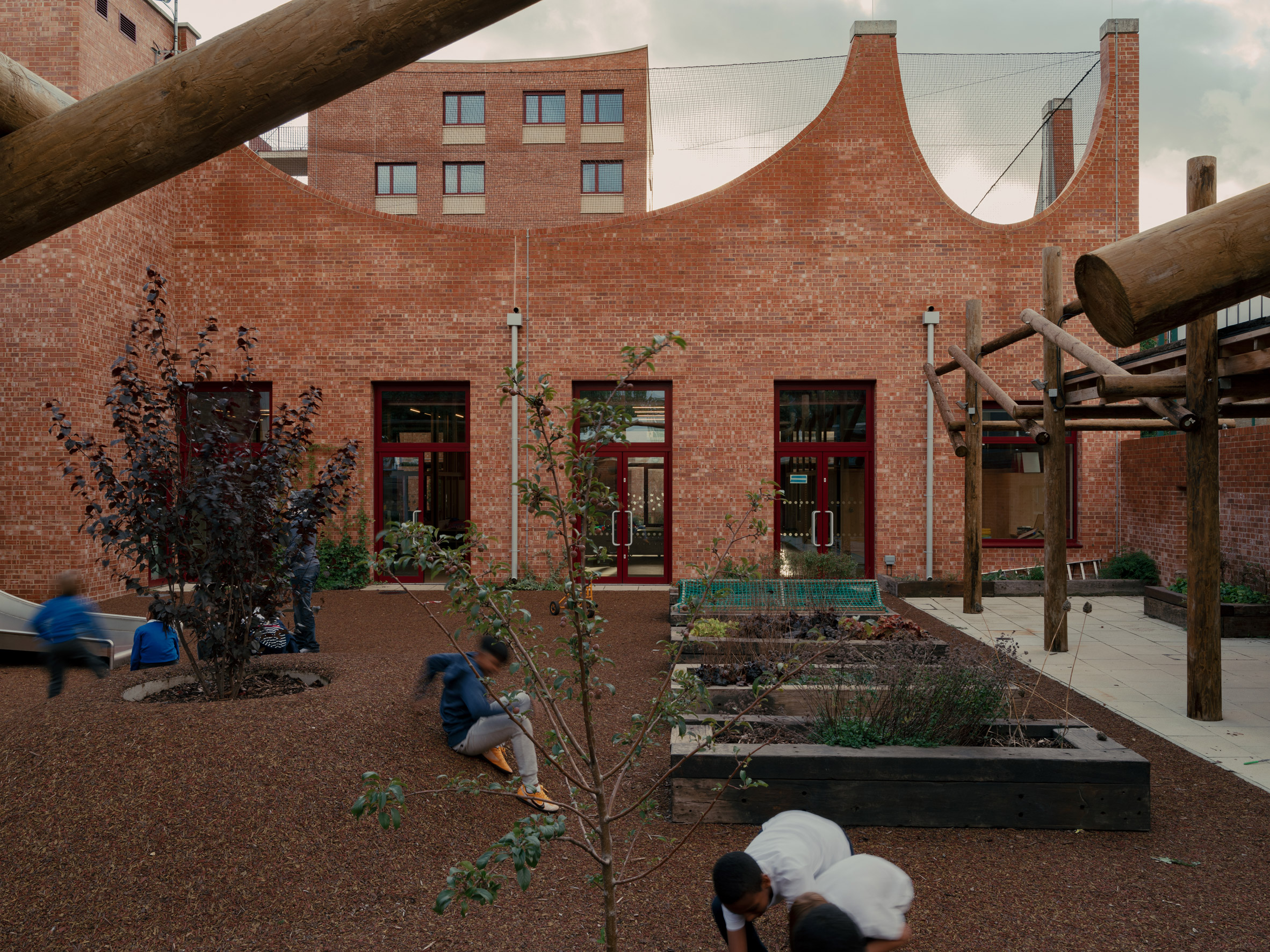 Central Somers Town children's centre by Adam Khan Architects