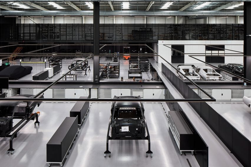 Charge Cars factory by MOST Architecture