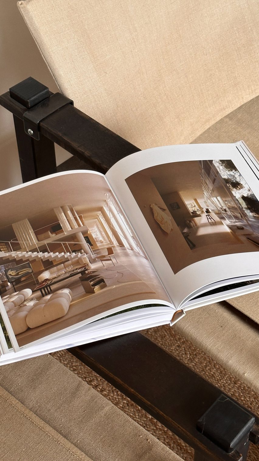 Rendered images in the Design Dreams book by Charlotte Taylor