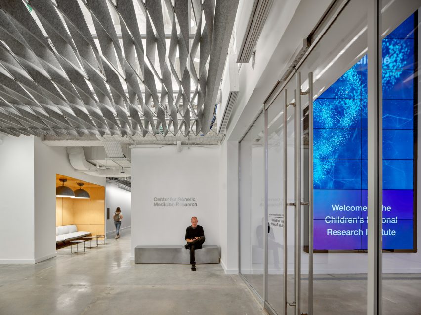 Lobby of the Children's National Research Centre