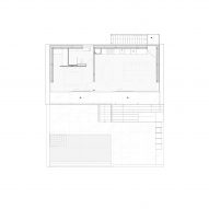 First floor plan of Clifftop House by Kontextus
