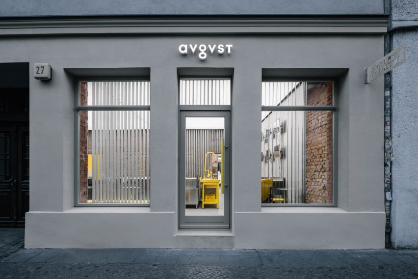gray storefront