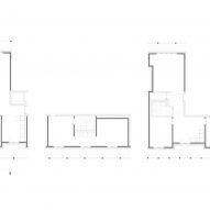 Flat plans in a multi-generational housing scheme in Germany by Dorschner Kahl Architects and Heine Mildner Architects