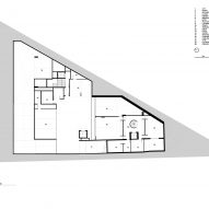 Basement plan of Fenwick St
