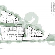 Ground floor plan of Fenwick St