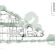 First floor plan of Fenwick St