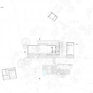 Ground floor plan of Casa Mola by Estudio Atemporal