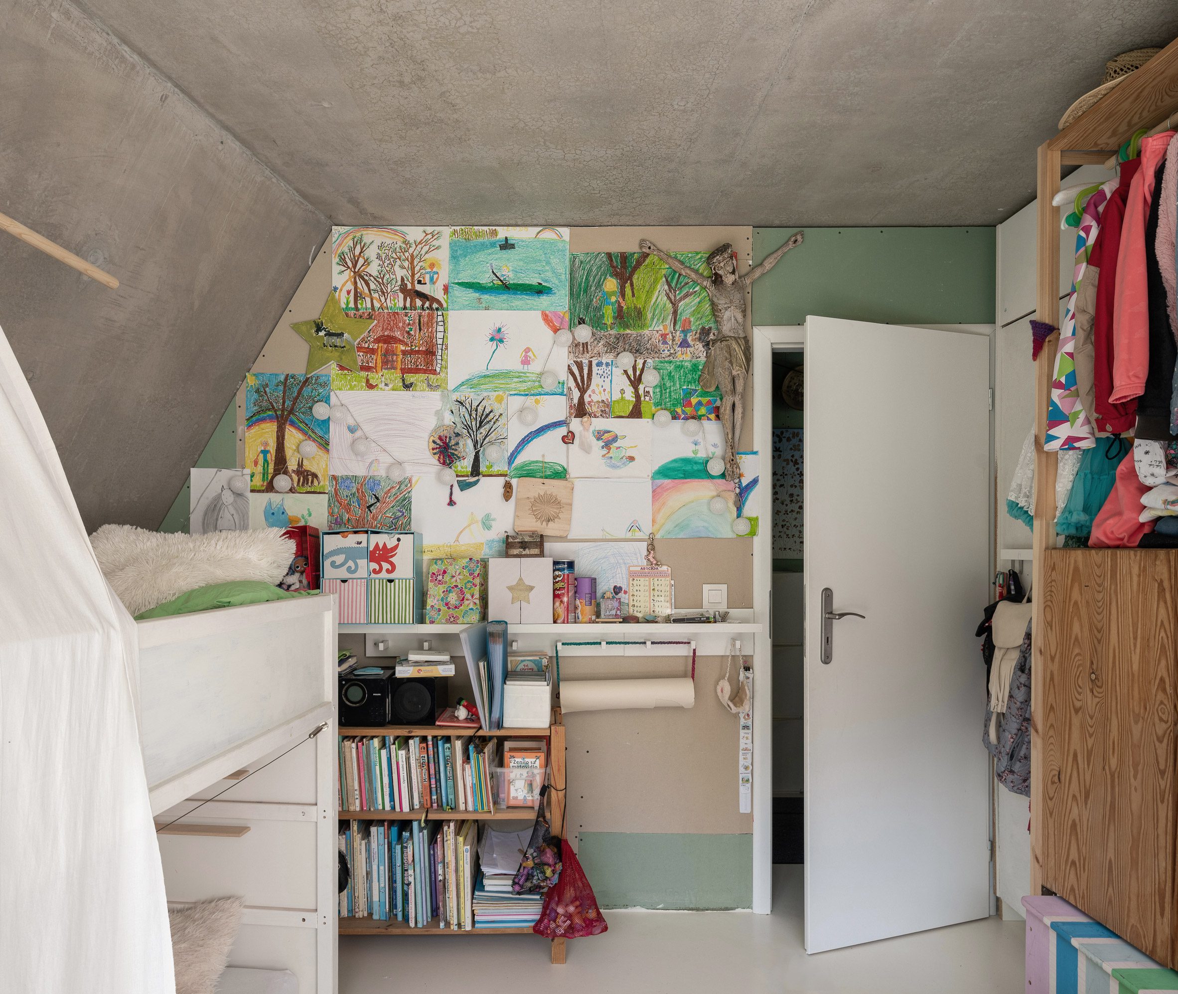 Child's bedroom interior