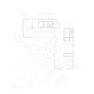 Floor plan of Kornets Hus by Reiulf Ramstad Arkitekter