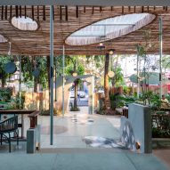 Local design studio Otherworlds drew on the traditional Goan balcão when converting a 1980s villa in Panjim, India, into a restaurant and bar for Indian chain Terttulia.