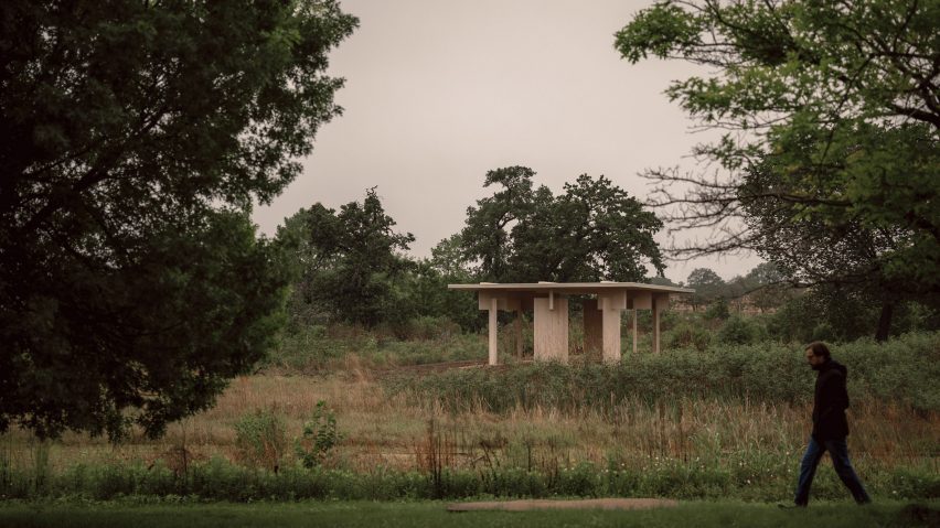 Owl Deck Pavilion by Jesús Vassallo in Houston, Texas