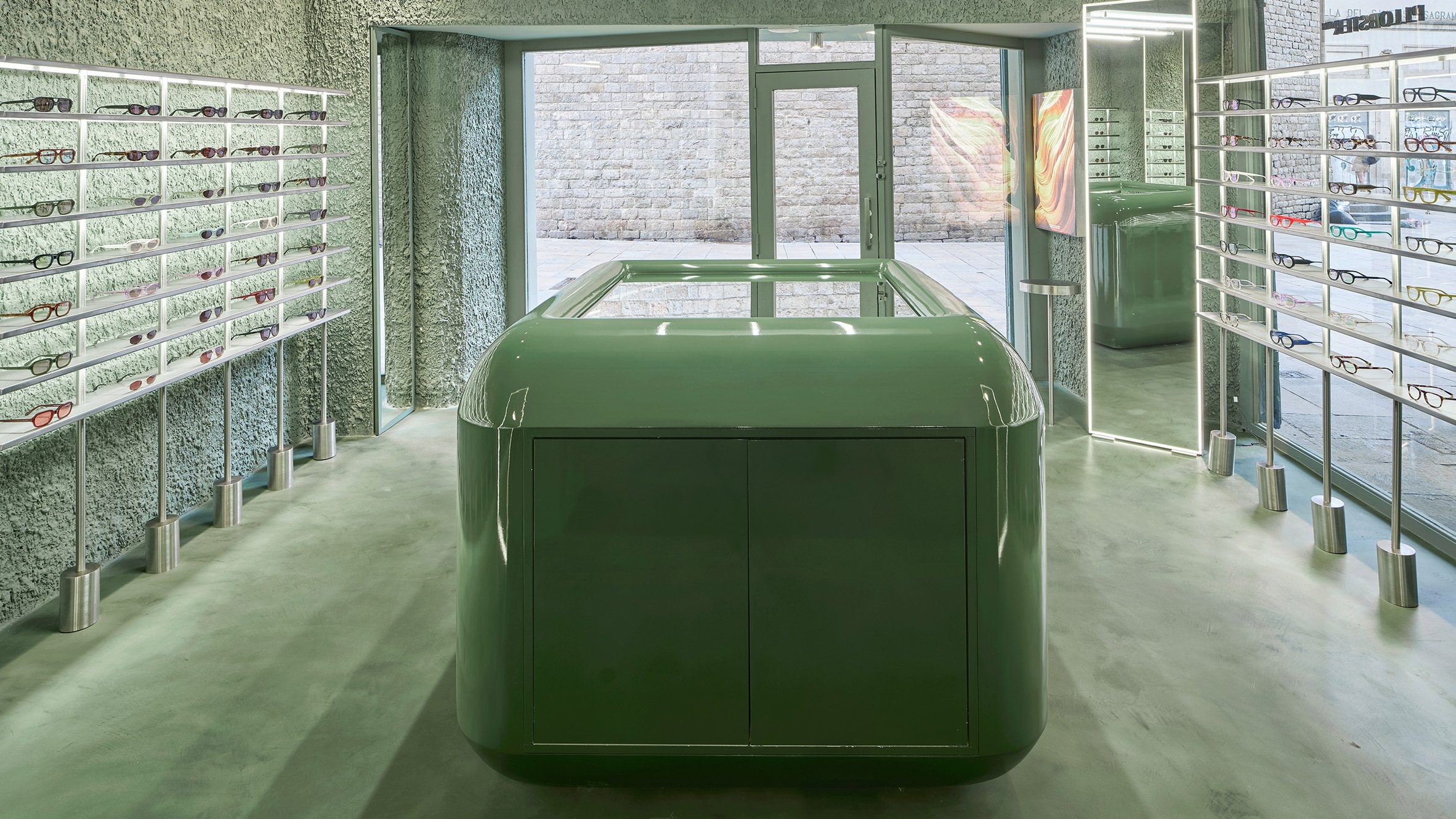 El Departamento designs glasses store as a "challenging visual exercise" - Vimarsana News