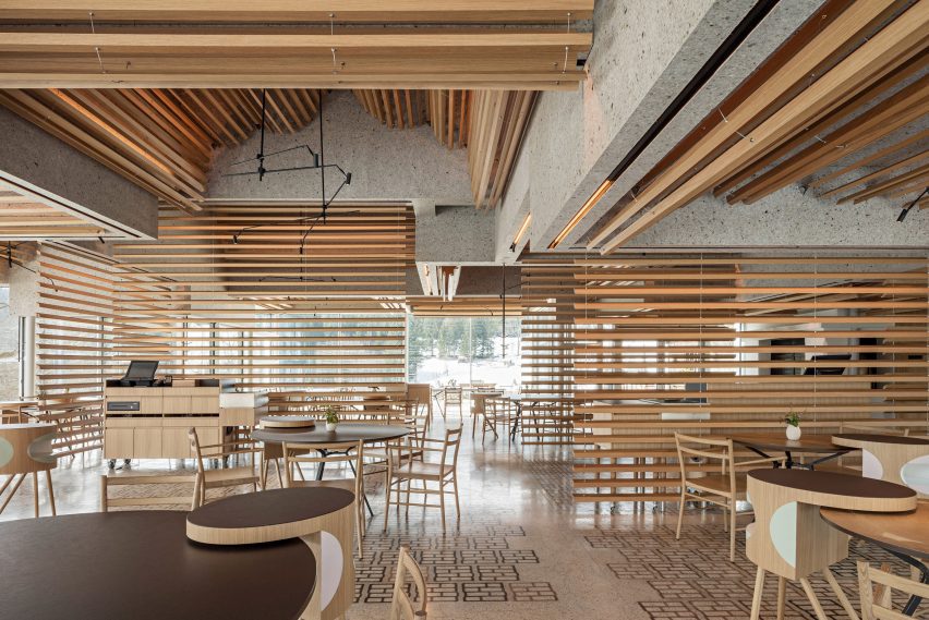 Restaurant interior by PPAG Architects