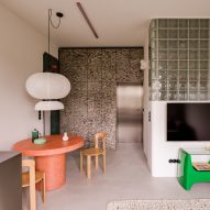 Eclectic Warsaw apartment interior designed as "elaborate puzzle"