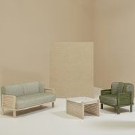 Raquette seating collection by Cristina Celestino for Billiani and StyleNations