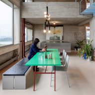 Eight open-plan interiors where dining tables take centre stage