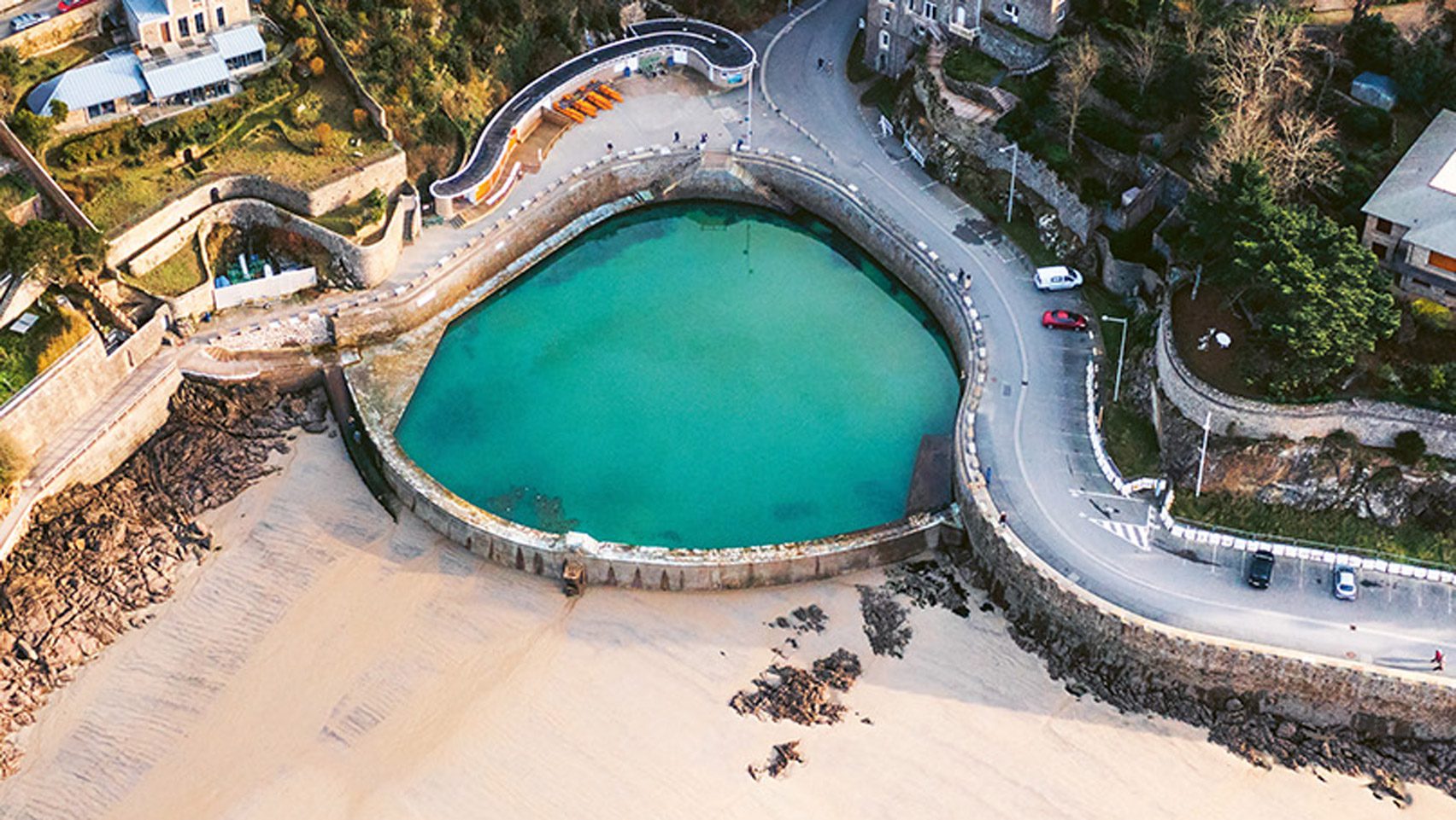 Six sea pools that provide 