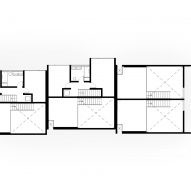 First floor plan of the Polker House by SinHei Kwok