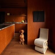 DAB Studio lines kitchen of Dutch home with oak and Afromosia wood