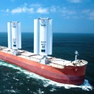 Pioneering wind-powered cargo ship charts course for greener shipping