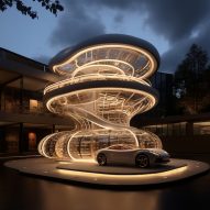 Meredith O'Shaughnessy's proposal to repurpose disused car parks wins third place in Future Luxury Retail Design Competition