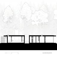 Section drawing of The Rambler House by GO'C