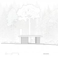 Elevation drawing of The Rambler House by GO'C