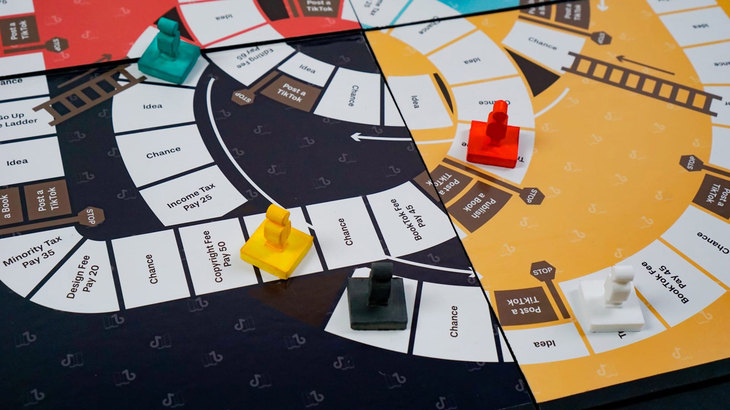 Board game inspired by the book industry and marginalised authors