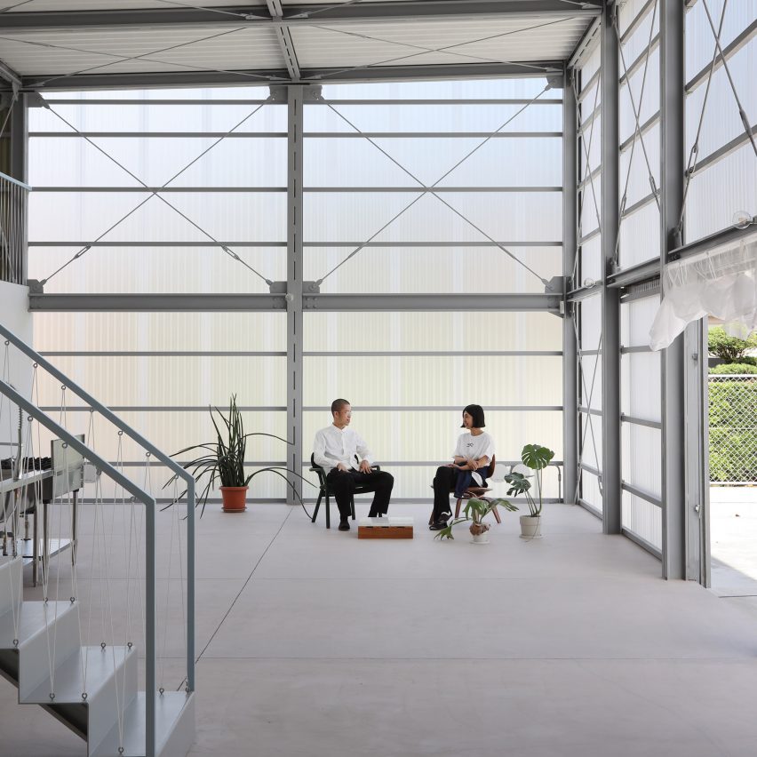 Interior of Warehouse Villa by Arii Irie Architects