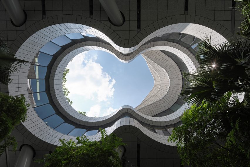 Световой люк в штаб-квартире Wilmar от Eric Parry Architects