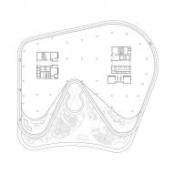 Fifth floor plan of Wilmar HQ by Eric Parry Architects
