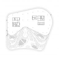 Sixth floor plan of Wilmar HQ by Eric Parry Architects