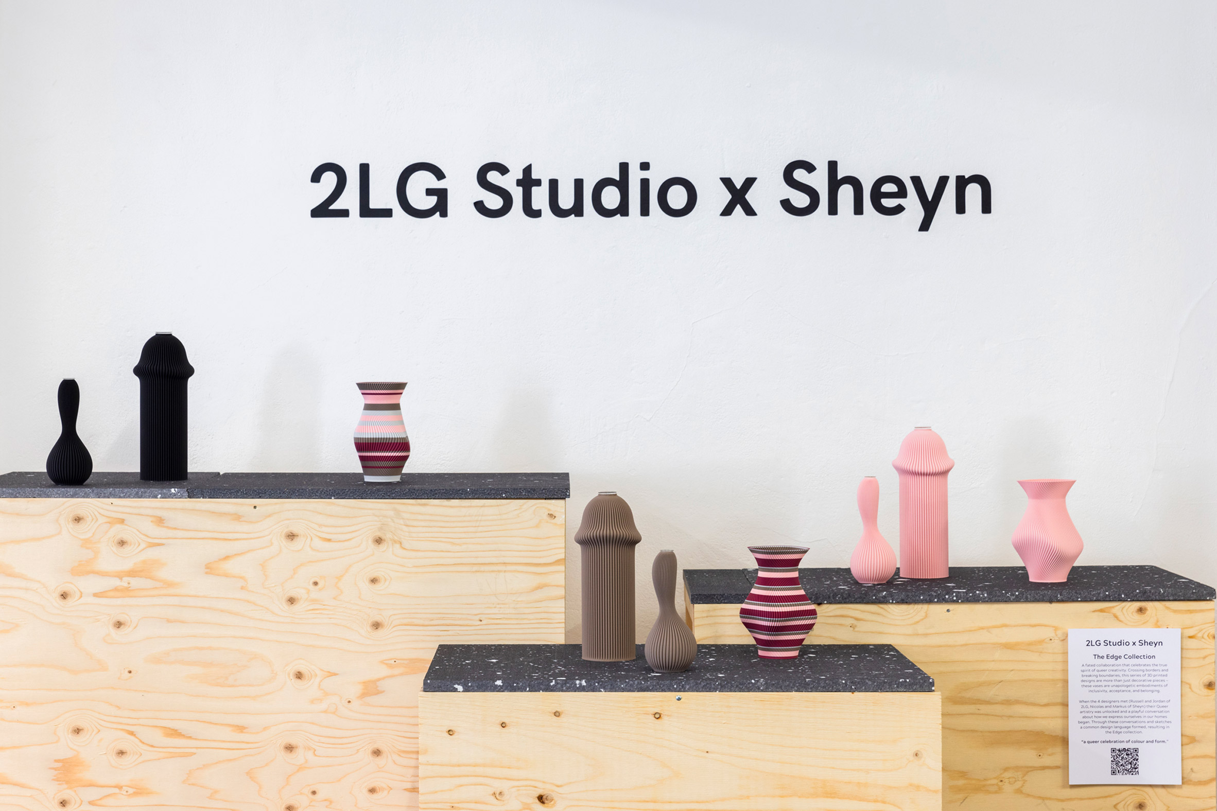 Vases by 2LG Studio with Sheyn