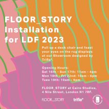 Graphic with Floor Story logo