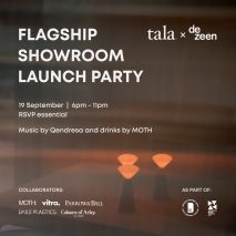 Graphic of Tala event invite