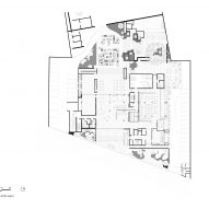 Plan of Hotel Albor San Miguel de Allende by Productora and Esrawe Studio