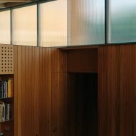 Timber wall panelling and clerestory windows