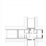 First floor plan of Villa VD by Britsom Philips