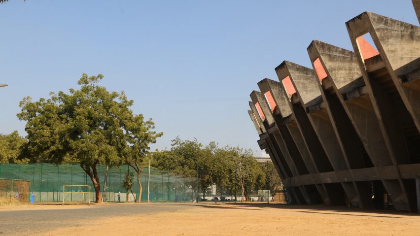 Sardar Vallabhbhai Patel Stadium by Charles Correa