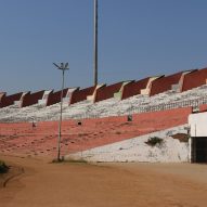 Sardar Vallabhbhai Patel Stadium in Ahmedabad, India