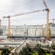 Christ & Gantenbein wraps Paris social housing in "rather unexpected" steel facade