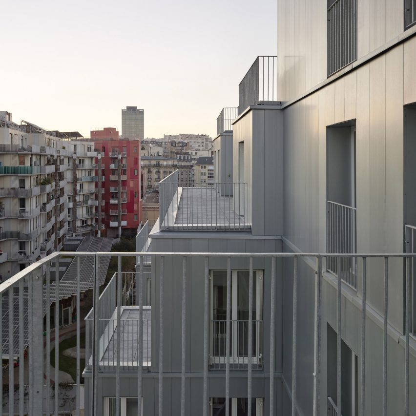 Paris social housing by Christ & Gantenbein