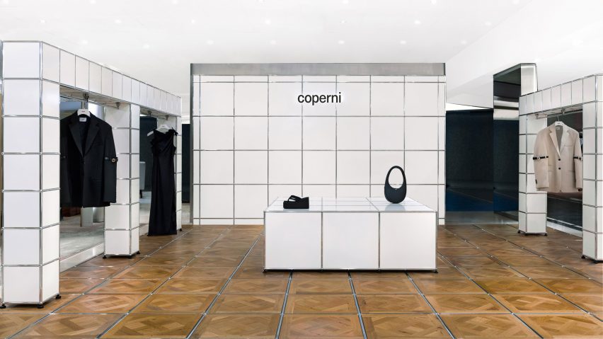 Photo of the Coperni USM retail space