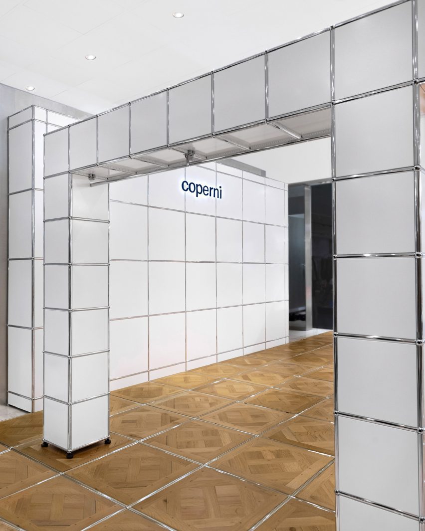 Photo of the Coperni retail space