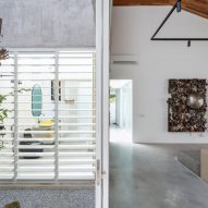 Interior of the Introverse house by Core Design Workshop
