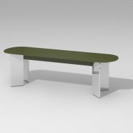 Croma bench by Lagranja Design for Systemtronic