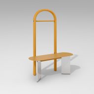 Croma valet stand by Lagranja Design for Systemtronic