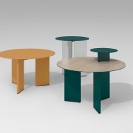 Croma tables by Lagranja Design for Systemtronic