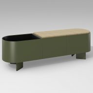 Croma planter bench by Lagranja Design for Systemtronic